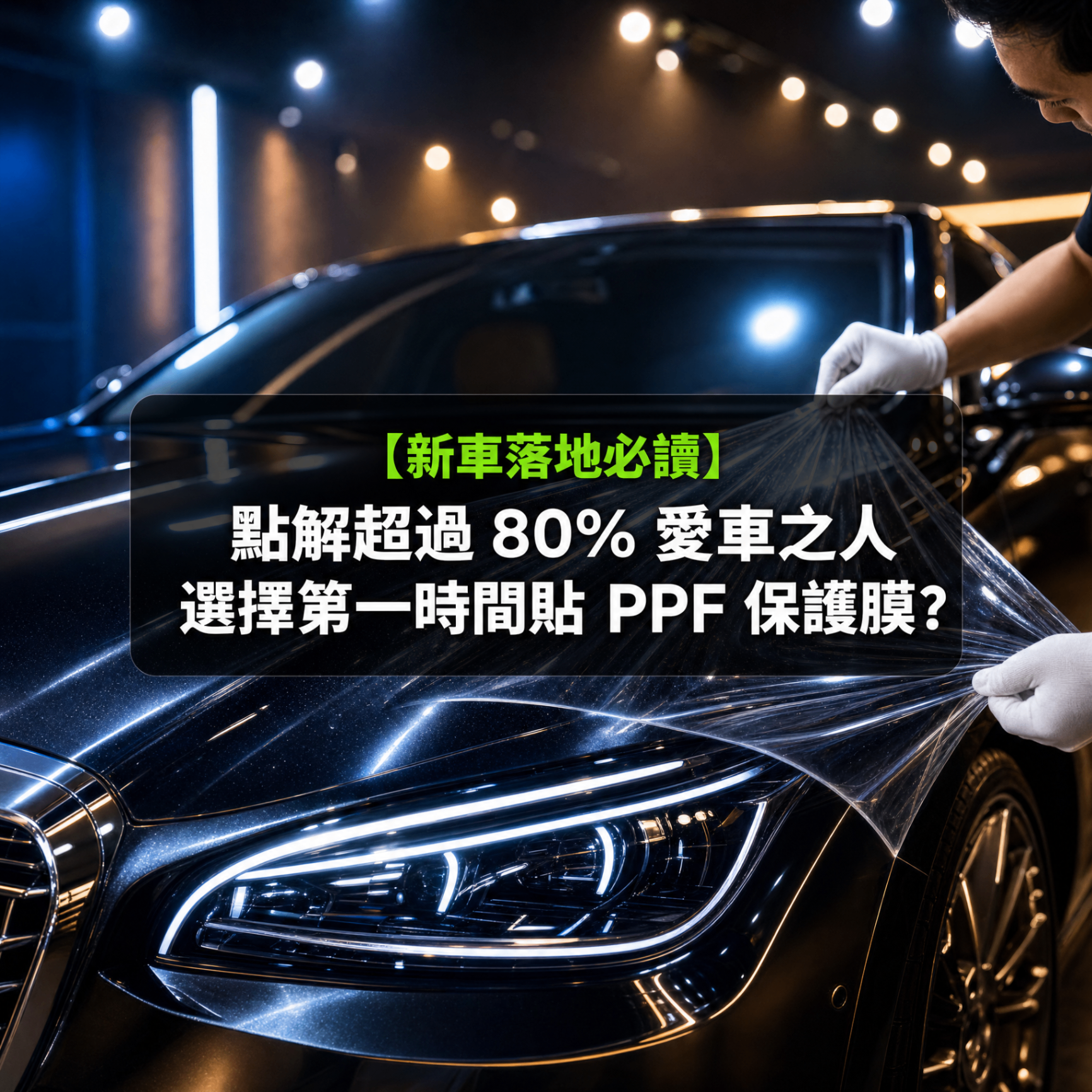 [New Car Must-Read] Why Do Over 80% of Car Enthusiasts Choose to Apply PPF Immediately After Getting a New Car?